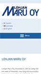 Mobile Screenshot of lohjanmaru.fi
